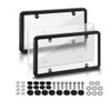 Anti Speed Red Light Toll Camera Stopper Plate Frames, Clear