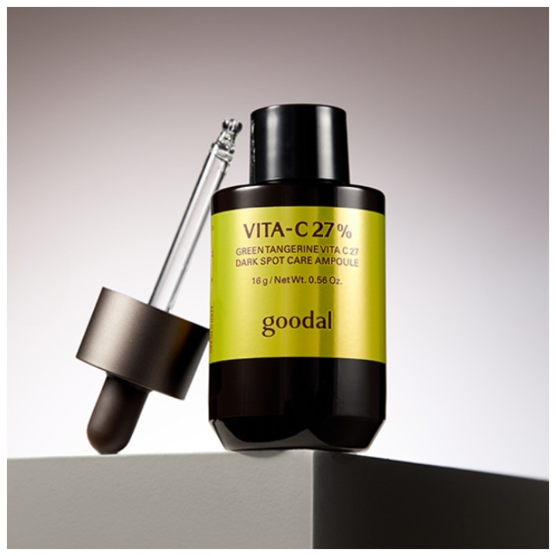 GOODAL Green Tangerine Vita-C 27% Dark Spot Care Ampoule 16g