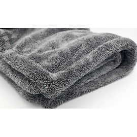 Otto Guys Premium Microfiber Drying Towel - Twist Loop Weave, Dual-Sided, 1200 GSM, 70/30 Blend, 27.5x35.5in - Soft on Paint, Highly Absorbent, Scratch & Streak Free, Ideal for Detailers & Enthusiasts