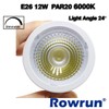 PAR20 LED Bulb 6000K Daylight White Dimmable 12W E26 Medium