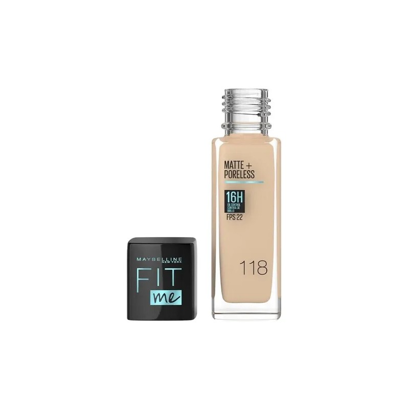 Base Maquillaje Líquida Fit Me Matte control brillo 16h 30ML
