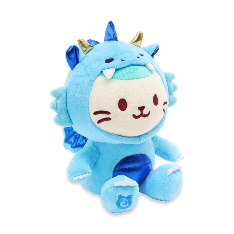 Anirollz Stuffed Animal Plush Toy – 8" Medium Dragon Sitting