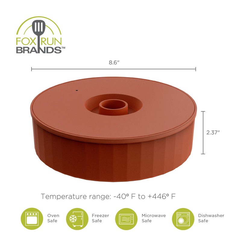 Fox Run Silicone Tortilla Warmer and Steamer, Oven and Microwave