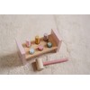 Little Dutch 7346 FSC Wooden Hammer Bench Fairy Garden Pink