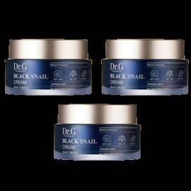Black Snail Cream 50ml / 블랙 스네일 크림 50ml X 3 개입 달팽이 영양 콜라겐 기미 미백 주름 개선 닥터지 크림