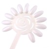 Flower Shaped Acrylic False Nail Tips Palette Display Fan (Quantity: