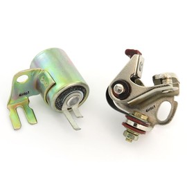 Ignition Tune Up Kit Points & Condenser - Hitachi ONLY - Compatible with Honda Z50 CT/SL/XL70 XL/XR75 XL80S