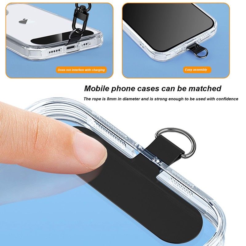 Phone Lanyard Universal Crossbody Adjustable Neck Strap Compatible with Most