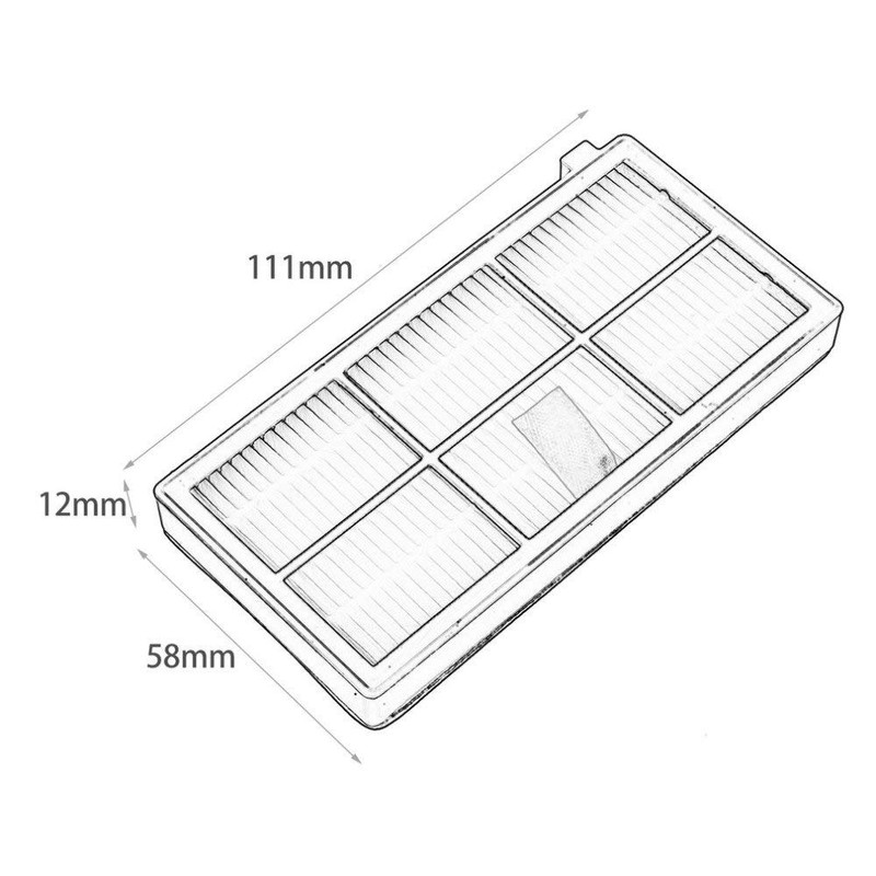 Roomba 800 900 Series Dust Cutting Filter, 3 Pieces, 1