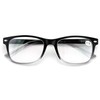 V.W.E. Rectangular Lightweight Reading Glasses - Anti-Reflective Coating - Spring