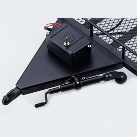 TCRC Heavy Duty Truck Trailer for 1/10 RC Crawler Car Axial SCX10 SCX10 II SCX10 III Traxxas TRX4 TRX6 D90 CC01