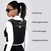 Plain Running Vest with Phone Holder & Storage, Adjustable Hydration