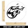 Flying Fireball Hot Flame Wizard Magic Spell Self-Inking Rubber Stamp