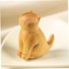 BIUDECO Cat Figurine Small Sitting Kitten Sculpture for Home Decoration