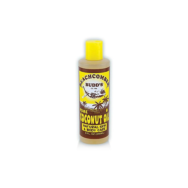 Hawaiian Beachcomber Budd’s Coconut Oil Suncare Skin Body Care 2-8