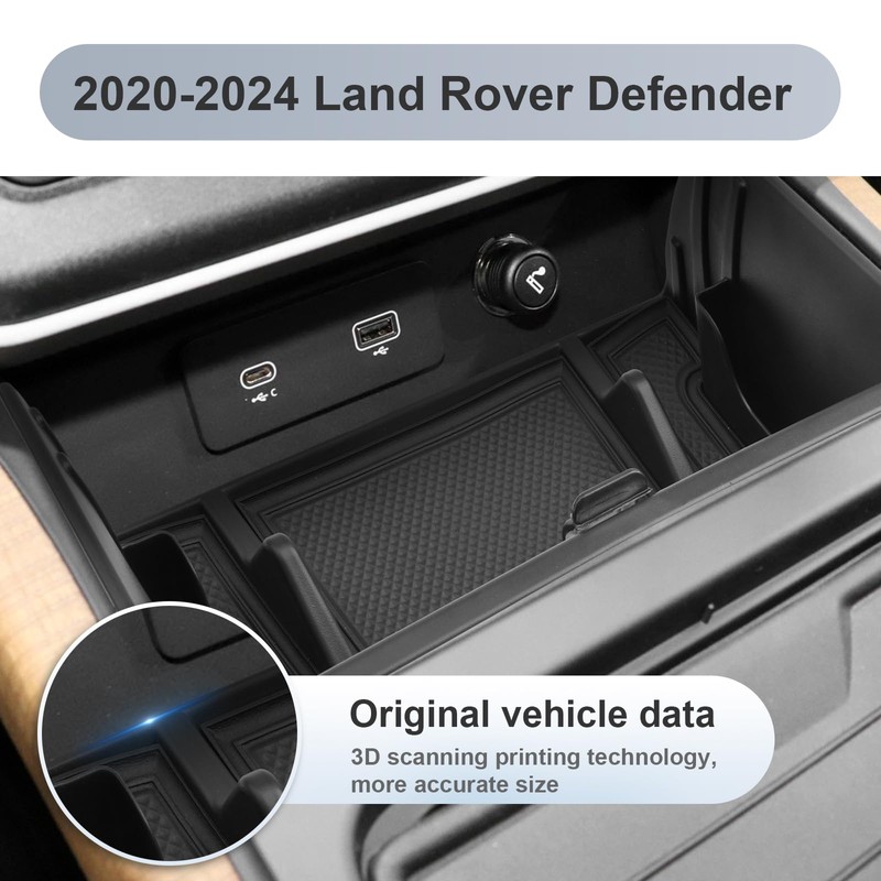 SKTU for 2020-2025 Land Rover Defender Center Console Organizer 2020-2025