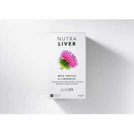 NUTRALIVER - Liver Support Tea | Liver Detox Tea | Liver Tea - Providing a Liver Cleanse, Detox And Repair - 120 Enveloped Tea Bags - by Nutra Tea - Herbal Tea - (6 Pack)