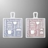 Kokusai Kako Dessert Board M, Cafe Time, White