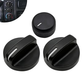 perilla para ventilador de calentador de CA, perillas de control de calentador de CA compatibles con Dodge Ram 1500 2500 3500 1994-1997, Chrysler Concorde 1994-1997, reemplaza 4882482