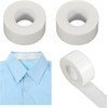 Protector De Cuello Desechable Para Camisas, 2 Rollos, Invisible, Autoadhesivo,