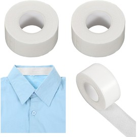 Protector De Cuello Desechable Para Camisas, 2 Rollos, Invisible, Autoadhesivo, Absorbente, Almohadillas Para El Sudor, Almohadillas Para El Cuello De Camisas, Gorros, Axilas Y Contra