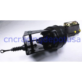 CNCDPT 1966-1977 FORD Bronco 8" Dual Power Brake Booster Conversion Kit Firewall Mount