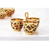 Pampa Bay Animal Print 3 Part Server, 8.75"" D x