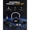 RETRUE Keyed Alike Trailer Lock Set Tow & Store Lock