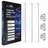 VIZIN - Screen Protectors (3 Pack) + Camera Lens Protectors