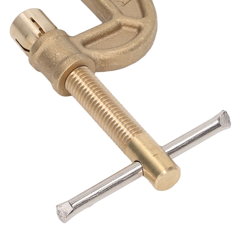 Welding Ground Clamp Brass Good Electrical Conductivity Anti Oxidation G
