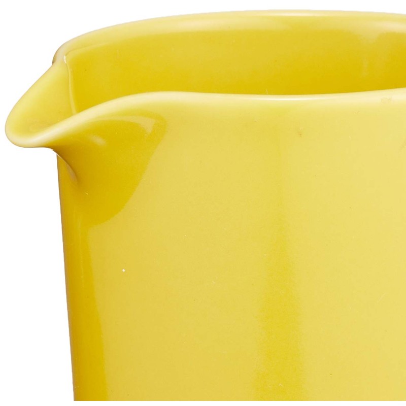 Saikaitoki (Saikaitoki) Hasami Ware Common Common Milk Pitcher Yellow Capacity