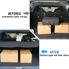 Fannyc Cargo Cover Fit for Honda CR-V CRV 2023 2024 2025 (NOT for Sport Touring Hybrid) Accessories,Retractable Rear Trunk Cover Luggage Security Shield Shade Cover