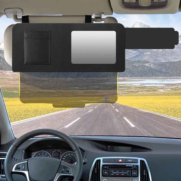 Sun Visor Extender for Car - Adjustable Polarized Car Sun