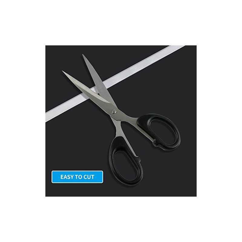 Protalwell Borde de Goma Silicona Canal U 3/32" Blanco, Apto