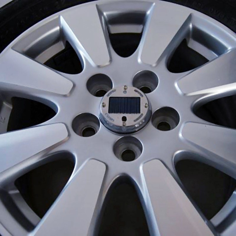 Solar Energy Auto Flash LED Car Wheel Hub Tire Tyre