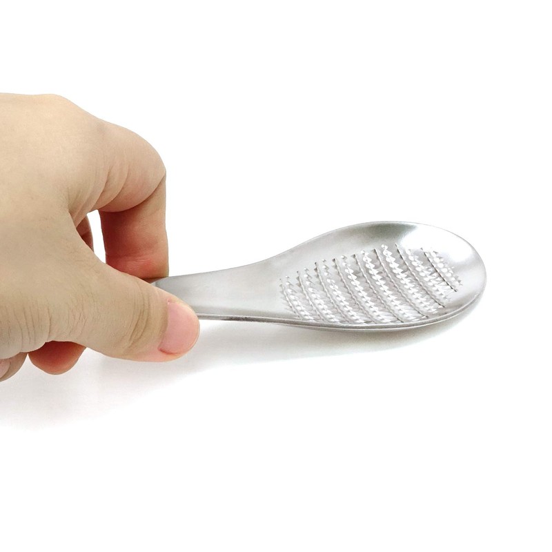Honbay 1PCS Stainless Steel Garlic Ginger Fruits Root Vegetable Grater