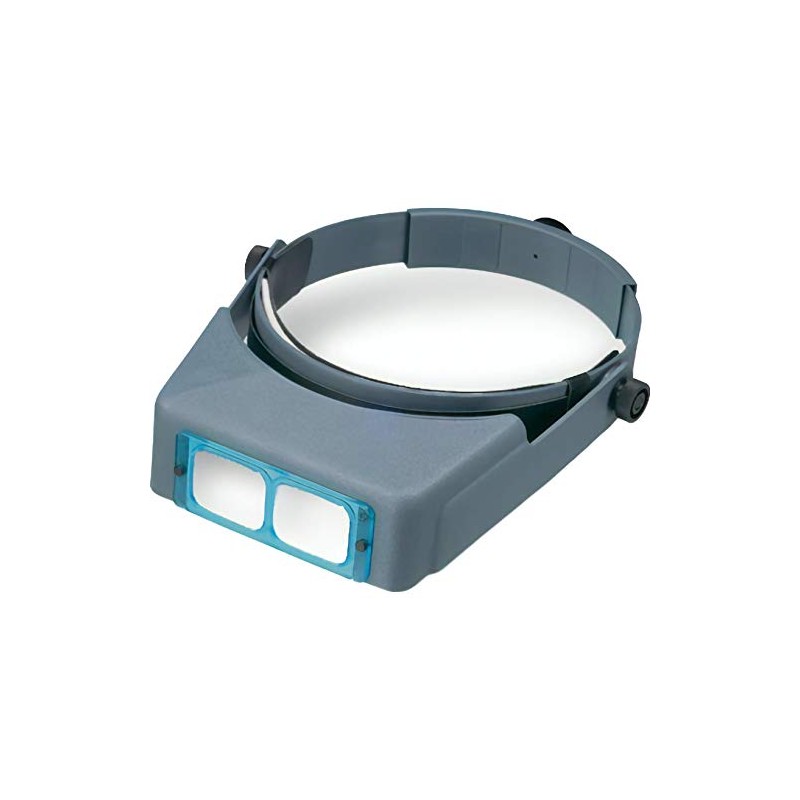 Donegan LX-5 OptiVISOR Headband Magnifier, 2.25X Magnification Optical-Grade Acrylic Lens