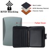GOIACII Wallets for Men Large Capacity Genuine Leather RFID Bifold