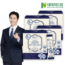 Nature Dream 비건 식물성 유산균 2g x 30포 4박스 Vegan Plant-Based Probiotics 2g x 30 Packs 4 Boxes