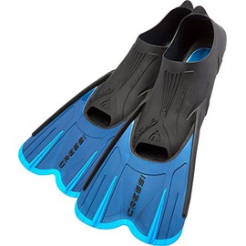 Cressi Unisex Cressi Kid s Agua Short Fins Blue Size 31 Size 32, Blue, Kid 12.5 13.5 32 Agua Short UK