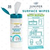 Juniper CLEAN 1 Pack Surface Cleaning Wipes with Bleach, All-Purpose