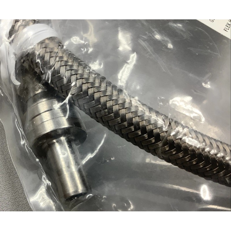 Swagelok SS-6BHT-48 PTFE-Lined 3/8in Stainless Steel Braided Hose (B575)