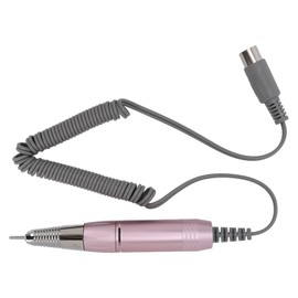 Manicure Nail Drill,Nail Drill Machine Handle,Nail Drill Machine Handle Pink Adjustable 0‑3000rpm Metal Electric Nail File Handle Polishing Pedicure Accessories for Salon Nail Drill Machine, dril