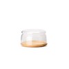 Continenta Cheese Dome Flat, wood Light Brown, One Size