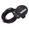 36V 48V Electric Bike LED Meter Speed Battery Power Headlight