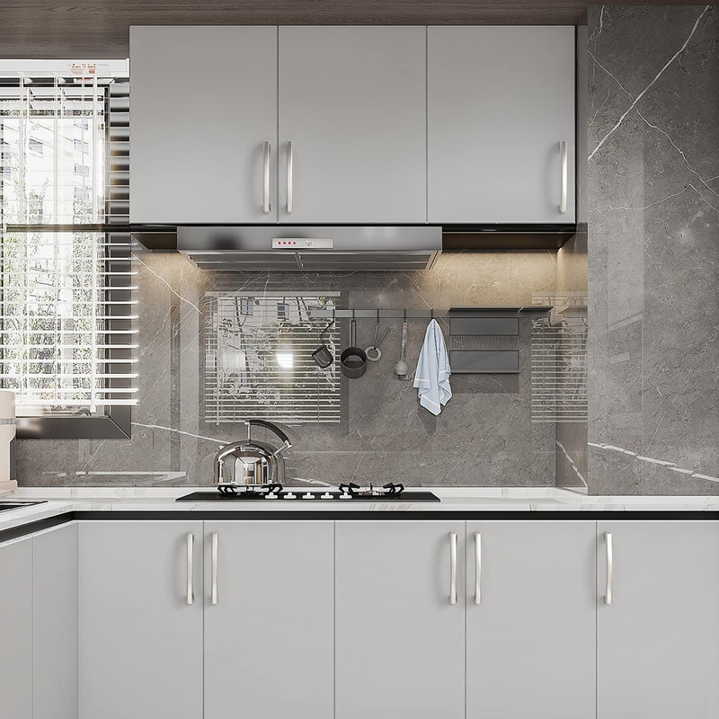 Asidrama 10 Pack 4 Inch(102mm) Brushed Satin Nickel Kitchen Cabinet