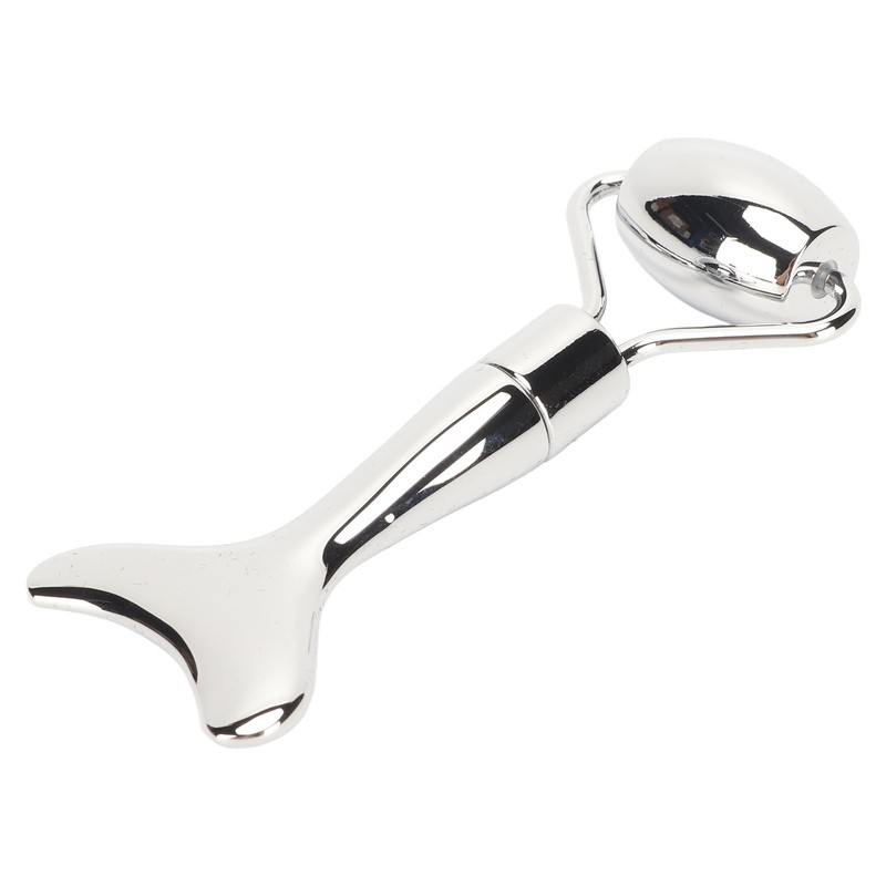 Facial Roller Gua Sha Board Double Heads Reduce Swelling Zinc