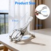 DOETYD 10 Pack towel clips for sun loungers, large beach