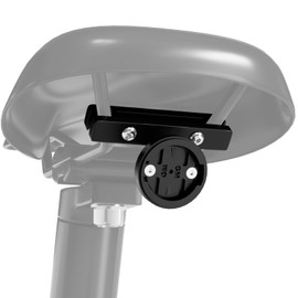 Adjustable Seat Rail Mount for Garmin Varia Radar, Lightweight Aluminum Alloy Bike Saddle Mounts for Rearview Radar or Tail Light， Compatible with RCT715,RCT716,RTL510,RTL515,RTL516， etc