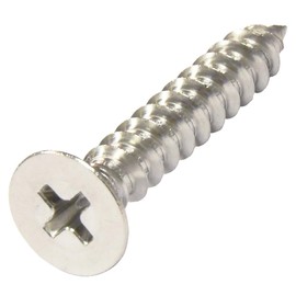 Onokatsu 172-00-0420 Countersunk Head Tapping Screws, Stainless Steel, 4x20, Pack of 120